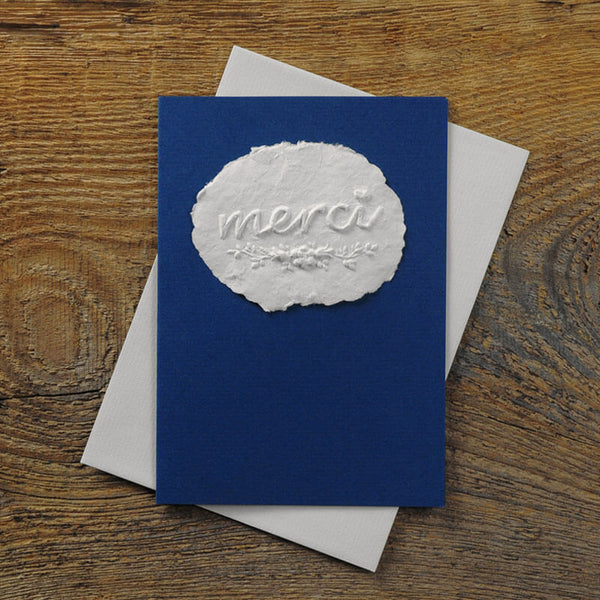 Carte de remerciement "Merci