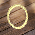 Cookie cutter, oval wavy