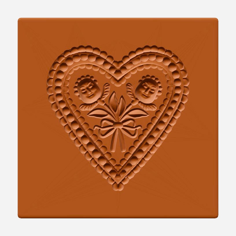 Corazón con cabeza de niño