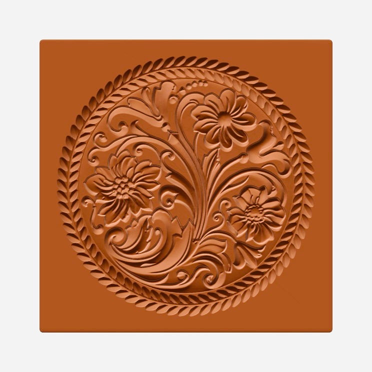 Springerle Model - Blumenornament