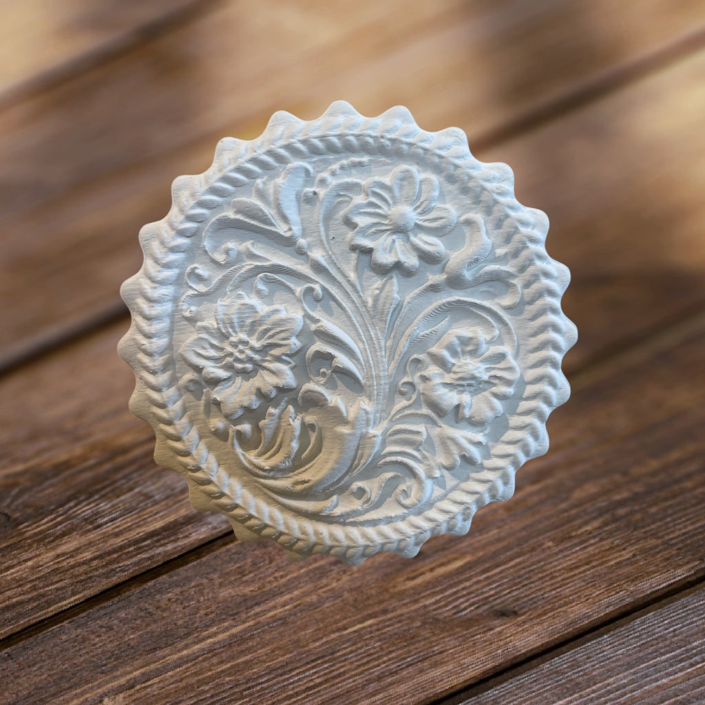 Springerle Model - Blumenornament