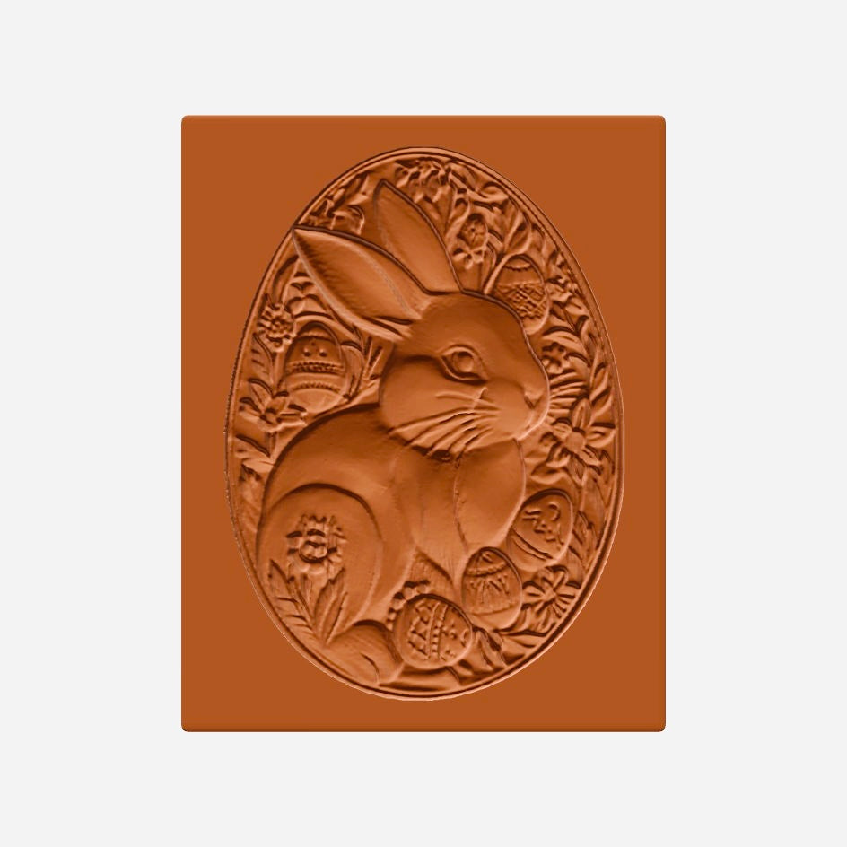 Springerle Model - Hase im oval