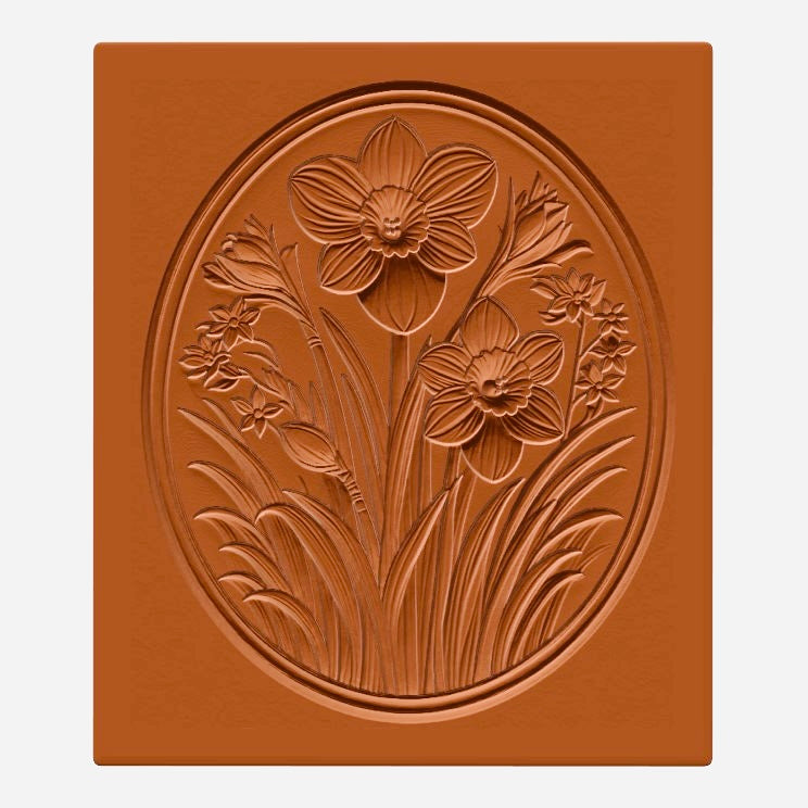 Springerle Model - Narzissen (Osterglocken)