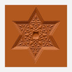Springerlemodel - Stern mit Ornamenten