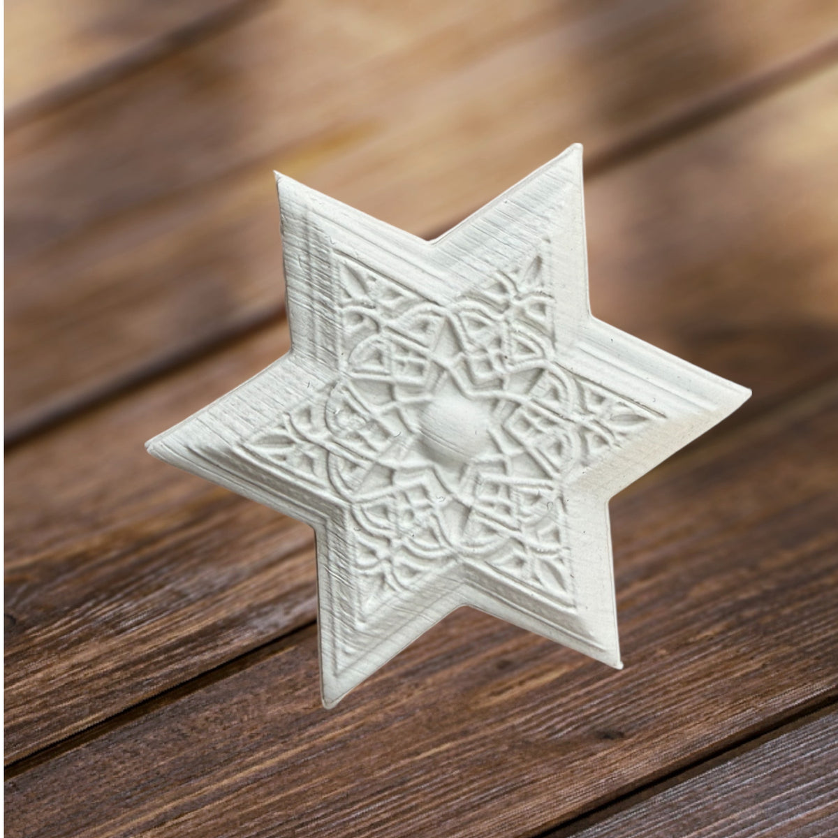 Springerlemodel - Stern mit Ornamenten