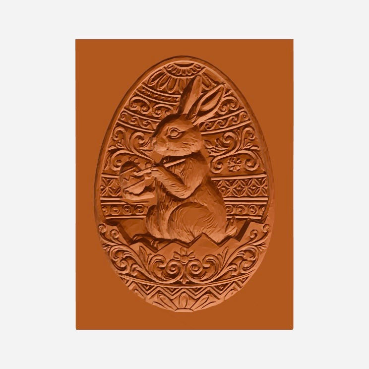 Springerle Model - Osterhase im Ei