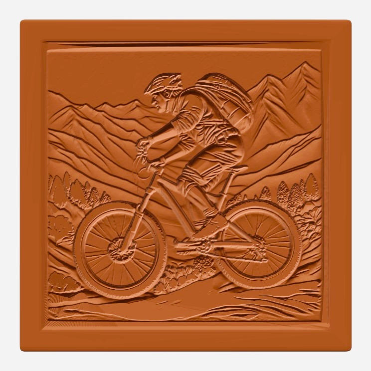 Springerle Model - Mountainbike Fahrer