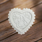 Heart with two doves small