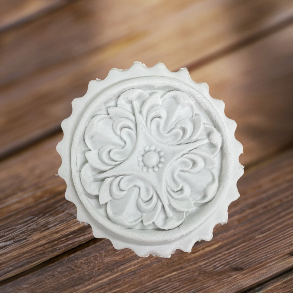 Ornamento abierto en flor