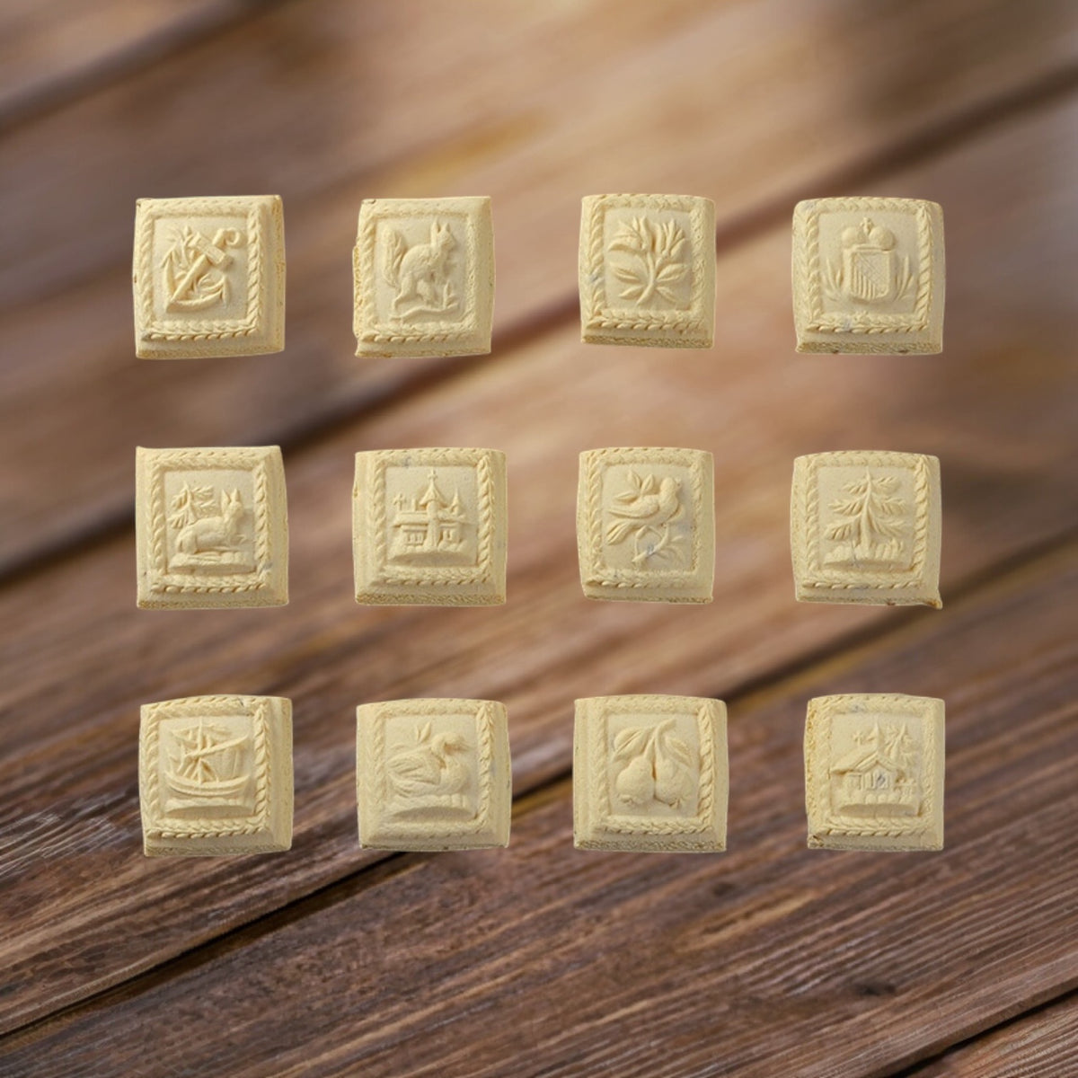 Moments of happiness, 12 pieces