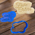 Frohe Ostern Wolke