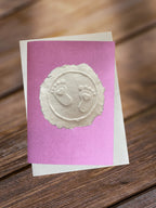 Papierreliefkarte Baby