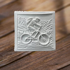 Springerle Model - Mountainbike Fahrer