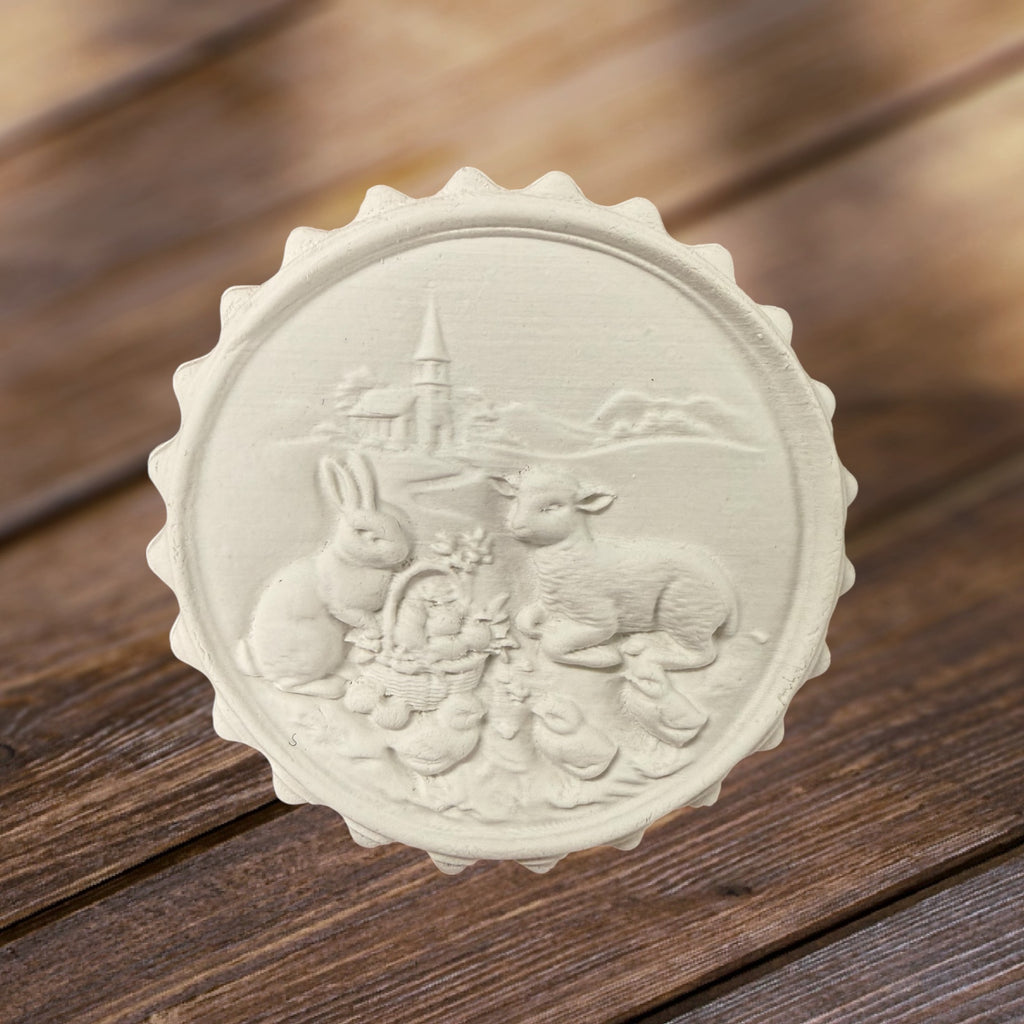 Springerle Model - Osterhase mit Lamm