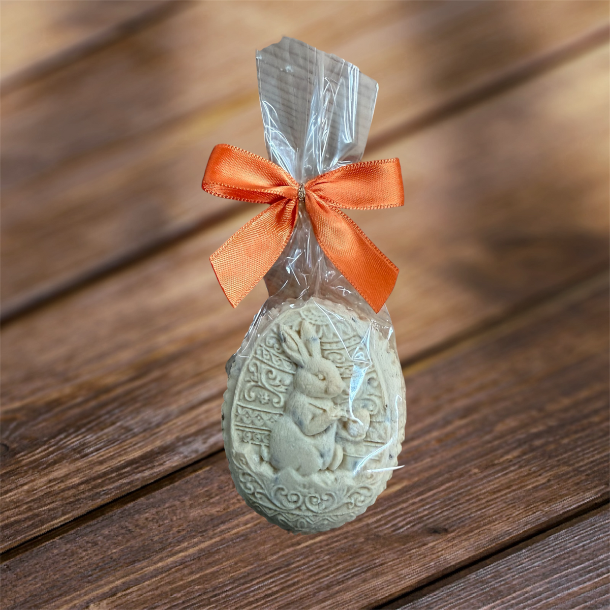 Osterhase bemalt Eier, 2 Stück