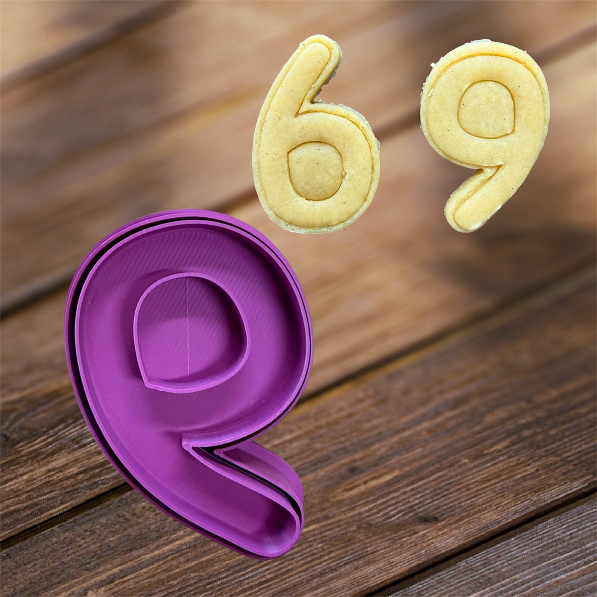 Zahl "6" oder "9"