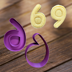 Zahl "6" oder "9"