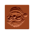 La cabeza de Papá Noel