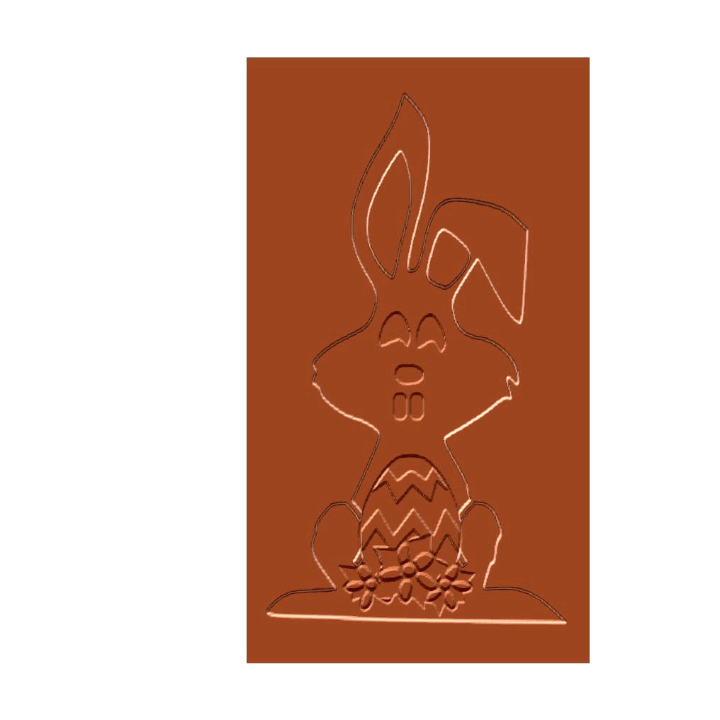 Conejito con huevo de Pascua grande