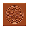 Ornamento abierto en flor