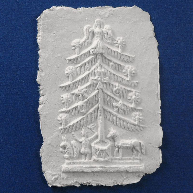 Christmas card Christmas tree