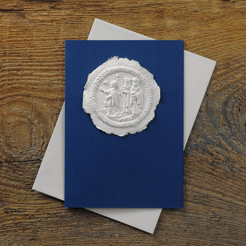 Christmas card Three Kings