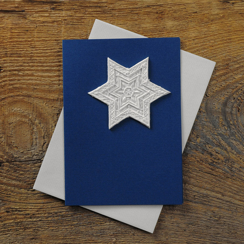 Christmas card star